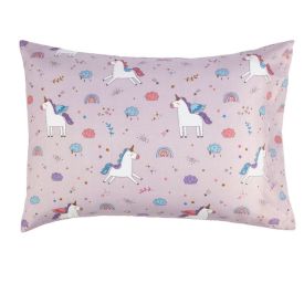 Fronha Avulsa Infantil Microfibra Havan Kids 1 Pç - Unicórnio Lilás