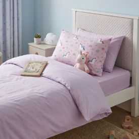 Fronha Avulsa Infantil Microfibra Havan Kids 1 Pç - Unicórnio Lilás