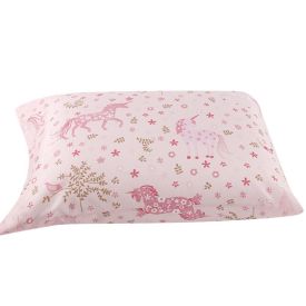 Fronha Avulsa Infantil Microfibra Havan Kids 1 Pç - Mundo Encantado Rosa