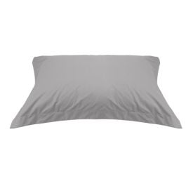 Fronha King 50X90 cm Buona Fortuna - Cinza Prata Liso