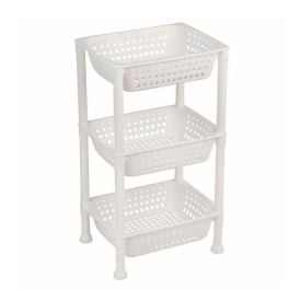 Fruteira Com 3 Bandejas Ordene - Branco