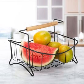 Fruteira De Mesa Eco Design Black Arthi - Preto