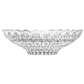 Fruteira De Vidro Bohemia Inga 29Cm - Transparente