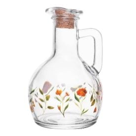 Galheteiro de Vidro com Tampa Cortiça 185Ml Lyor - Encanto