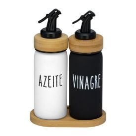 Galheteiro De Vidro Doha 2 Peças 220Ml - Hauskraft