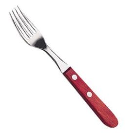 Garfo De Mesa Inox Polywood Tramontina - Vermelho