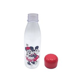 Garrafa Para Água De Plástico Disney 700Ml - Mickey e Minnie