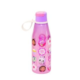 Garrafa Infantil Abre Fácil Casa Mágica Da Gabby Plasútil - 530ml