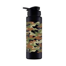 Garrafa Squeeze Camuflado Preto Bandeirantes - 750Ml