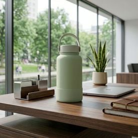 Garrafa Squeeze Térmica 650Ml Flashgoods - Sortido