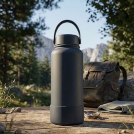 Garrafa Squeeze Térmica 850Ml Flashgoods - Sortido