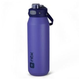 Garrafa Squeeze Térmica Isomax Color 1 Litro Nautika - Roxo e Azul
