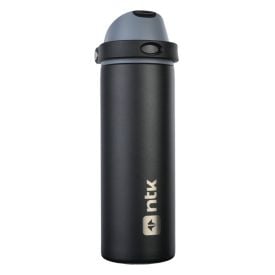 Garrafa Squeeze Térmica Isomax Straw 710Ml Nautika - Preto