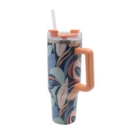 Copo Térmico Inox Estampado Havan Casa 1,2 Litros - Folhas