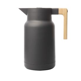 Garrafa Térmica Plastico Lyor Organic 1 Litro - Cinza