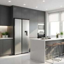Geladeira Side By Side Philco Inverter Inox 486 Litros PRF504ID