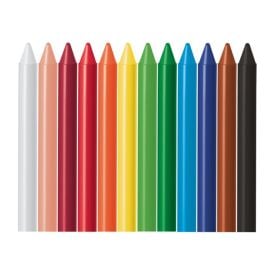 Giz De Cera 12 Unidades Faber Castell - 141112