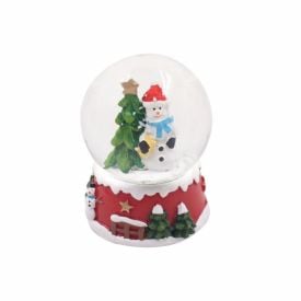 Globo Natalino Base Vermelha 4,5 Cm Havan Casa - Sortido