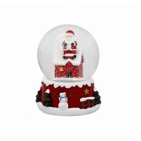 Globo Natalino Noel Base Casa Vermelha Havan Casa - Sortido