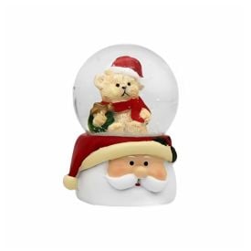 Globo Natalino Pets 6 Cm Base Cabeça Noel Havan Casa - Sortido