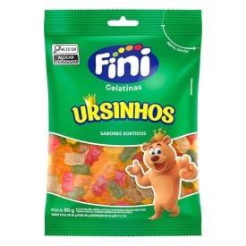 Bala De Gelatina De Ursinho Brilho Fini - 80g