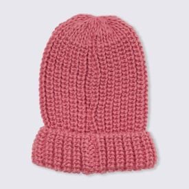 Gorro Tamanho Único Tricot Liso Patrícia Foster - ROSA CLARO U