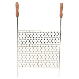Grelha Moeda Aço Carbono 44X47cm Metal Adm