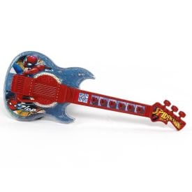 Guitarra Musical Com Luz E Som Homem Aranha Marvel Toyng - 051094