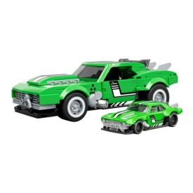 Mattel Brick Shop Jogo de Construção Custom 68 Camaro Hot Wheels - JFT16
