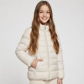 Jaqueta Infantil Aspen Menina 12 a 16 Anos Marmelada Off White