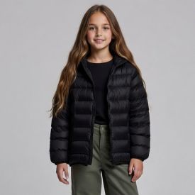 Jaqueta Infantil Aspen Menina 4 a 10 Anos Com Capuz Marmelada