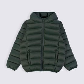 Jaqueta Infantil Aspen Menino 1 a 3 Anos Com Capuz Yoyo Kids Verde