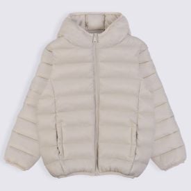 Jaqueta Juvenil Aspen Menina 12 a 16 Anos Com Capuz Marmelada Off White