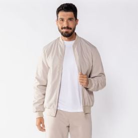 Jaqueta Masculina Bomber De Nylon Marc Alain