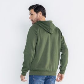 Jaqueta Masculina De Moletom Com Capuz Marc Alain