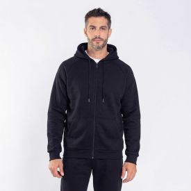 Jaqueta Masculina De Moletom Com Capuz Marc Alain