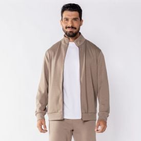 Jaqueta Masculina Em Moletom Viscose Thing