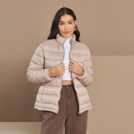 Jaqueta Puffer Feminina Aspen Patrícia Foster Fendi
