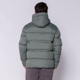 Jaqueta Puffer Masculina Com Capuz Fusionada Aspen Marc Alain