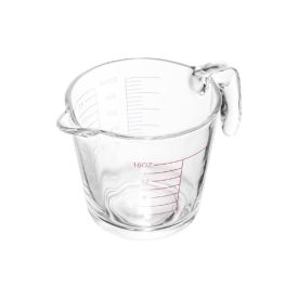 Jarra Medidora de Vidro Lyor 660 ml - Transparente