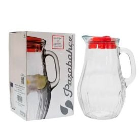 Jarra Vidro Com Tampa Antalya 1,85L Pasabahçe - DIVERSOS