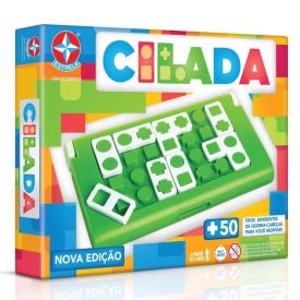 Jogo Cilada Estrela Com 24 Peças De Encaixe Nova Edição - 16.30.67