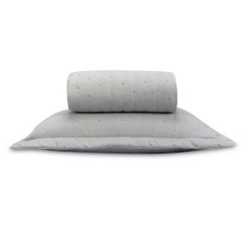 Jogo Cobre Leito Solteiro Requinte Hedrons - Nuvem