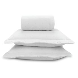 Jogo Cobre Leito Toque de Algodão Queen Havan - Branco