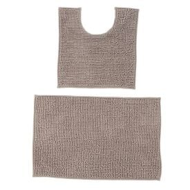 Jogo de Banheiro 2 Peças Madri Finecasa - Bege Escuro