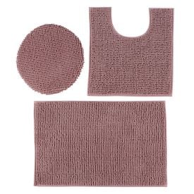 Jogo de Banheiro 3 Peças Madri Havan Casa - Rosa Antigo