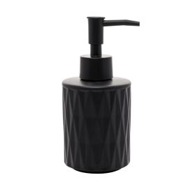 Jogo de Banheiro de Cerâmica 2 Peças Deli Diamond Lyor - Preto