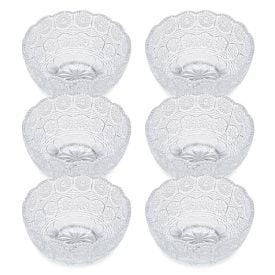 Jogo De Bowls De Sobremesa Bohemia Star Glass Inga - 6 Peças