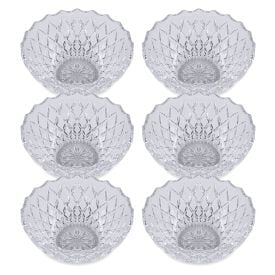 Jogo De Bowls De Sobremesa Diamond Star Glass Inga - 6 Peças
