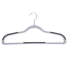 Jogo de Cabides Antiderrapantes 12 Peças Havan Casa - Preto e Cinza